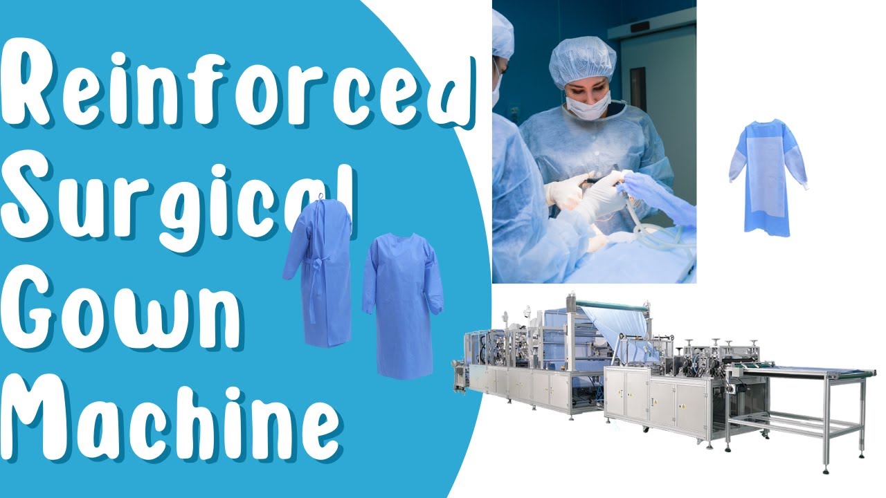 Disposable Protective Surgical Gowns Making Machine|How to make Medical Gown Operating Garment?