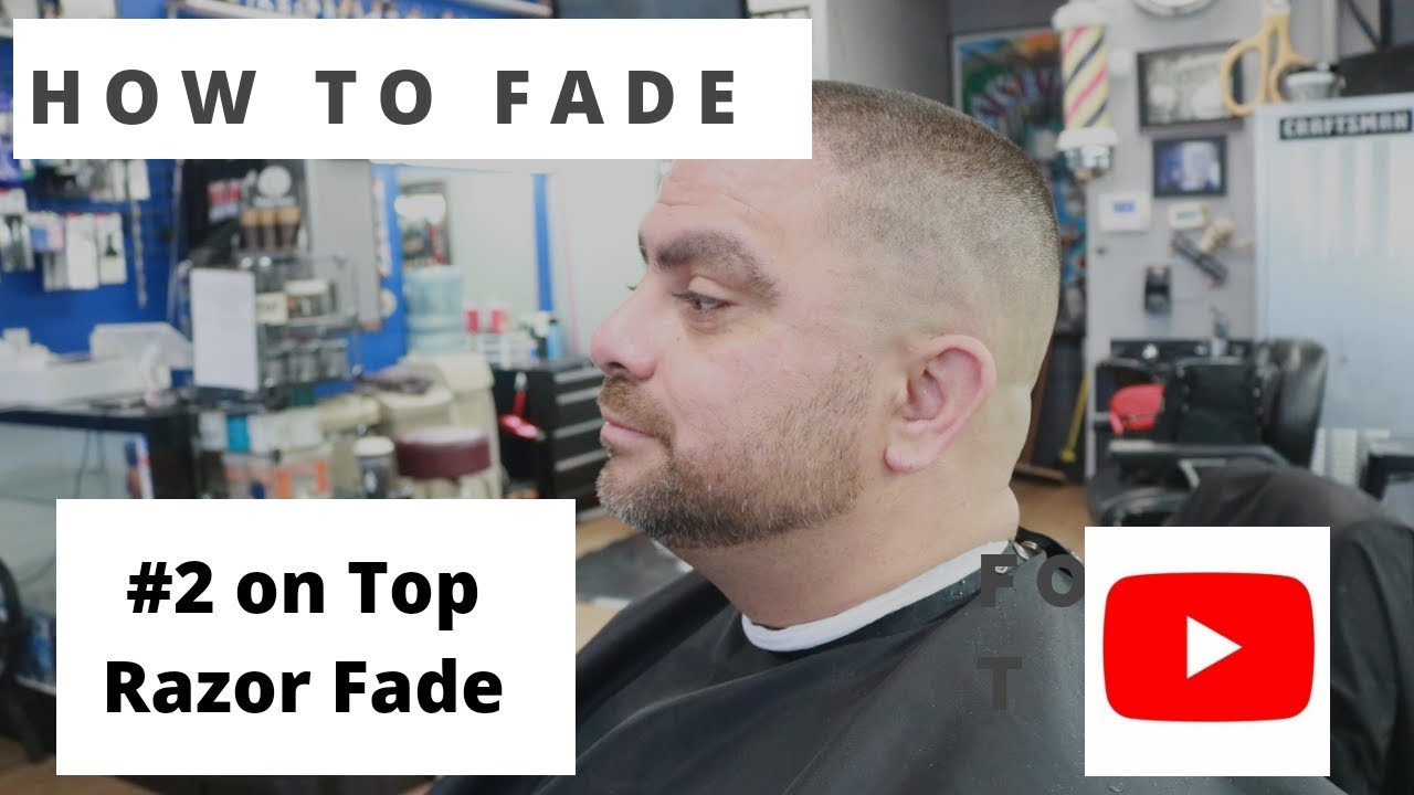 HOW TO DO A RAZOR FADE #2 ON TOP