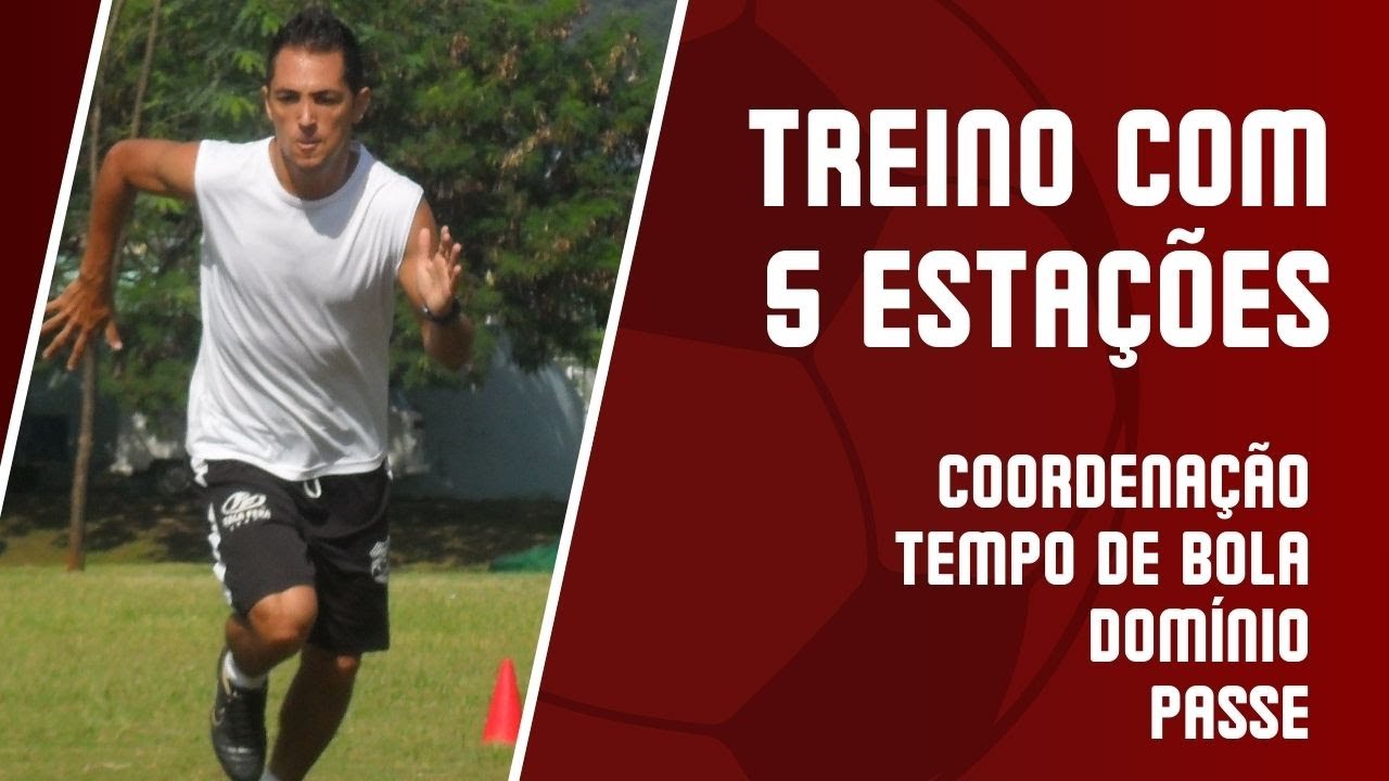 Melhore Seu Futebol com Este Treino de 5 Estações