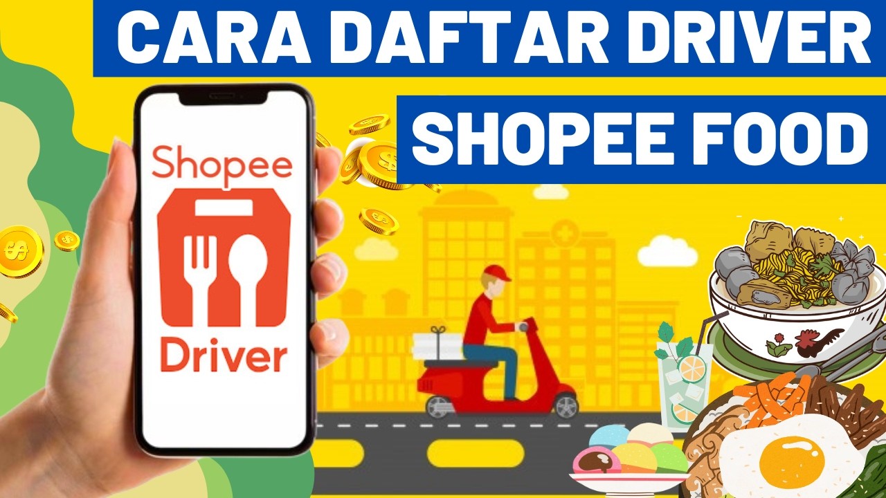 Cara Daftar Shopee Food Driver Online 2026 Modal HP - Syarat Rider ShopeeFood Terbaru