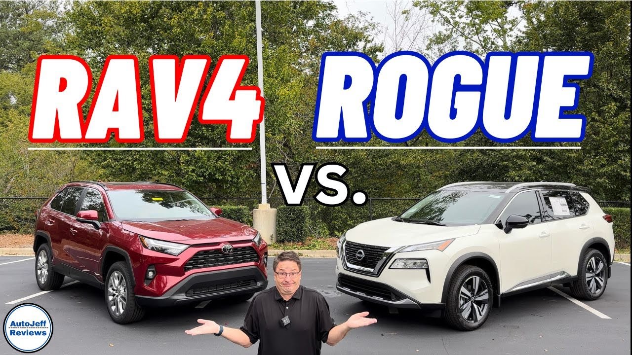 Toyota RAV4 2023 года против Nissan Rogue: сравниваю, чтобы вы могли решить! Кто победит?