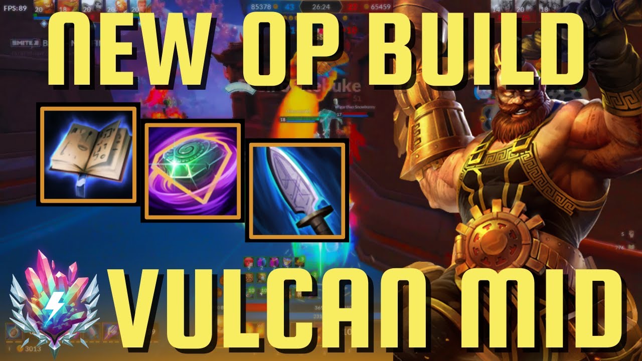NEW OP BUILD! - Vulcan Mid Smite 2 Gameplay