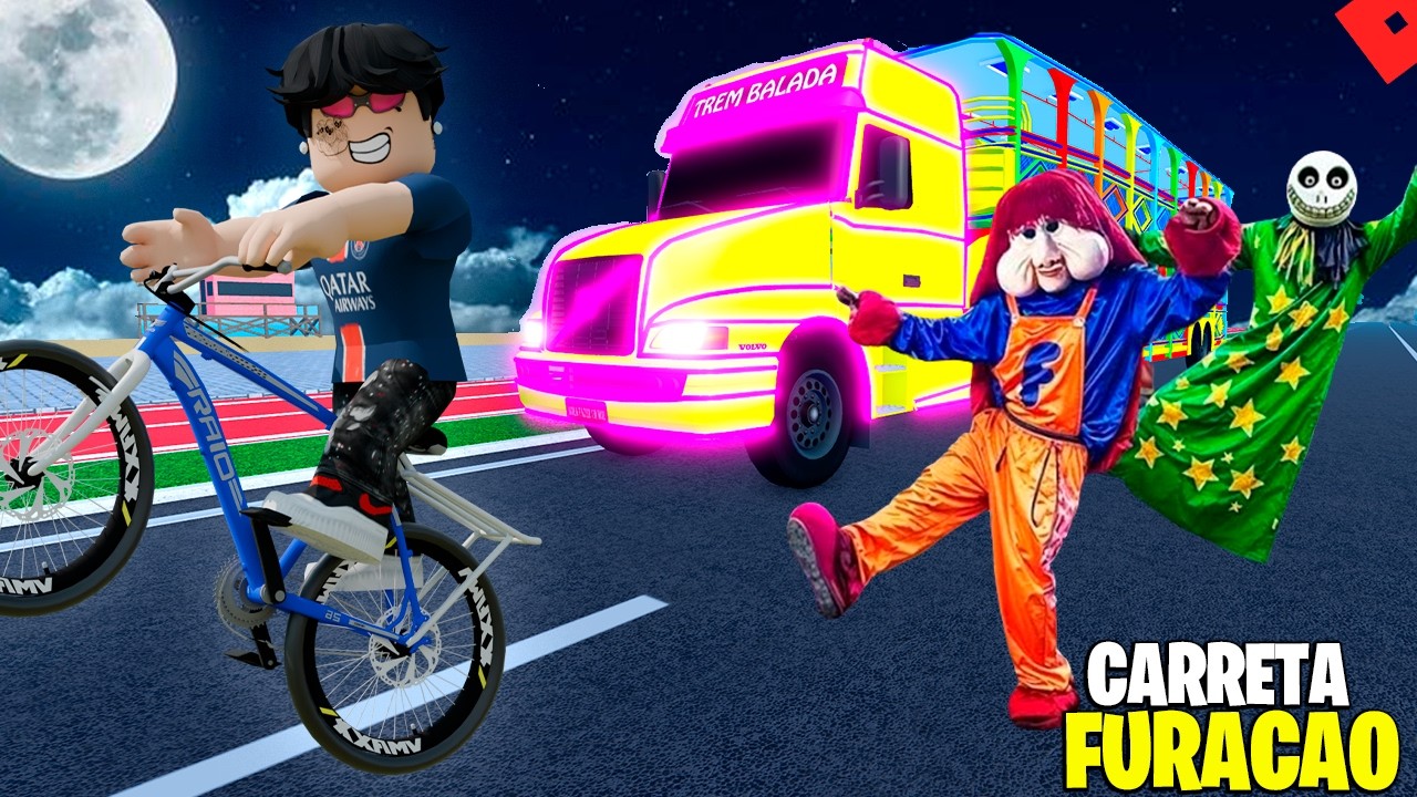 CARRETA FURAC&Atilde;O VIROU CARRETA DOS DRAKE 👺 ROBLOX RP