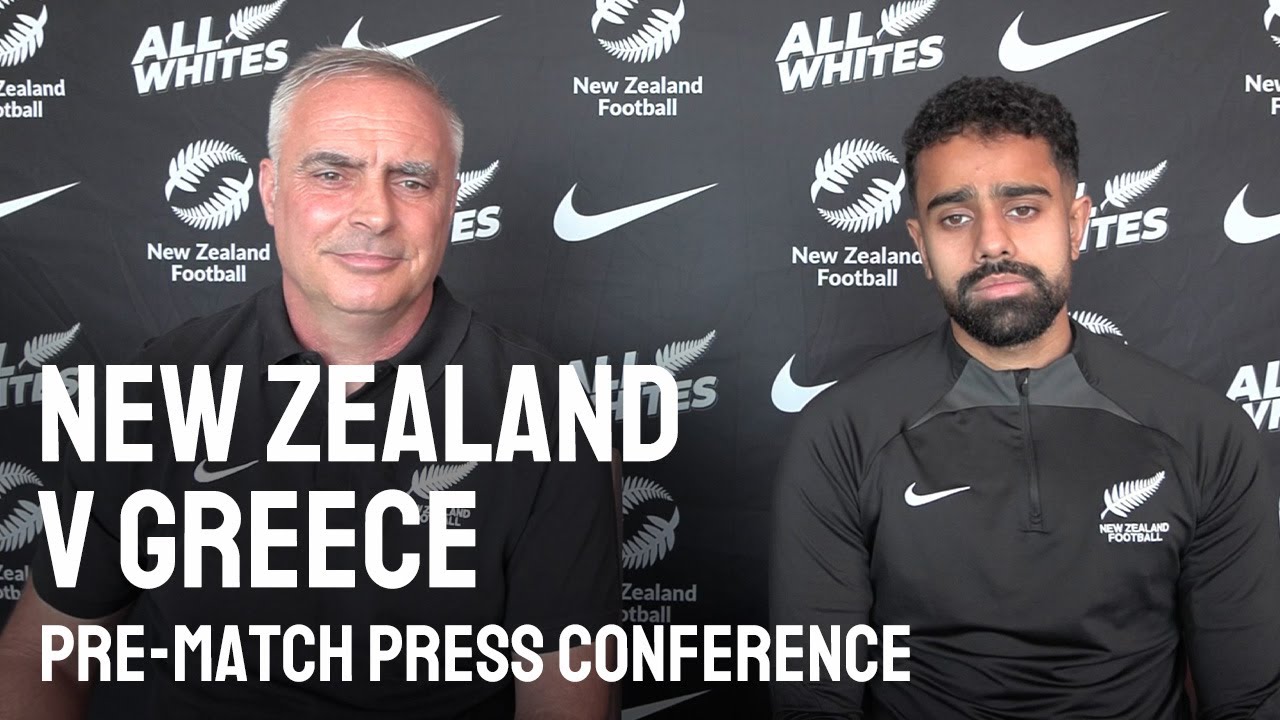 Sarpreet Singh and Darren Bazeley | Greece Prematch Press Conference