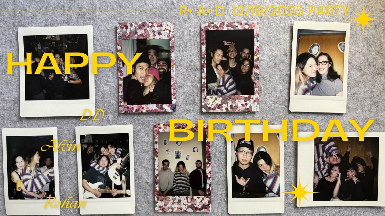3 December Babies, 1 Special Night ✨