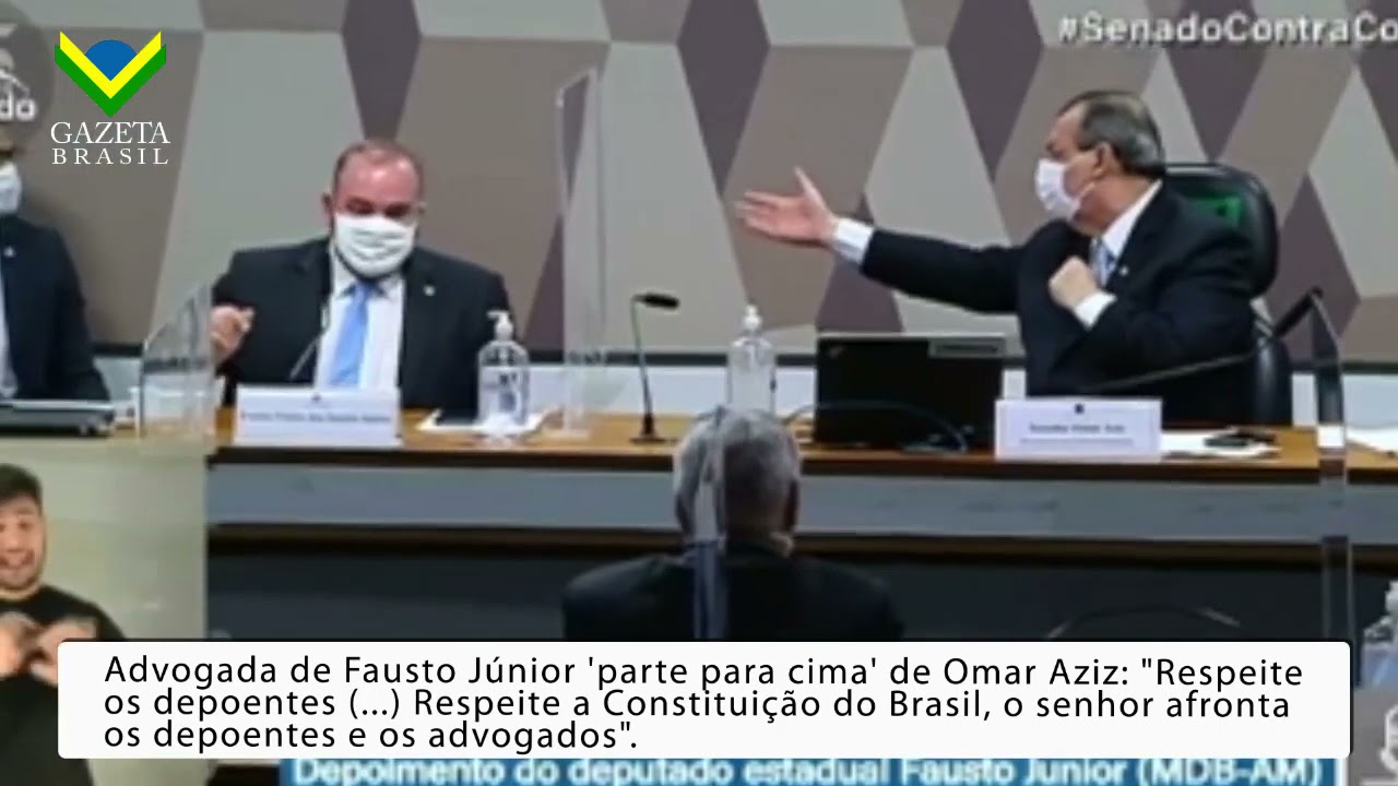 Pega fogo na CPI da Covid