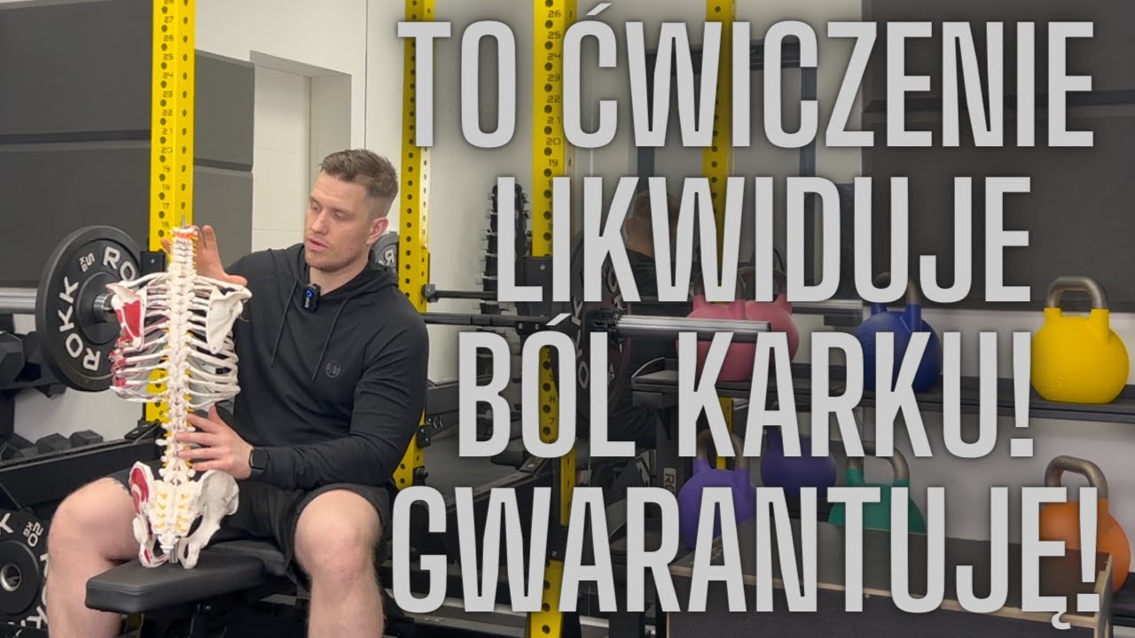 Po tym ćwiczeniu b&oacute;l karku ZNIKA *GWARANTUJĘ