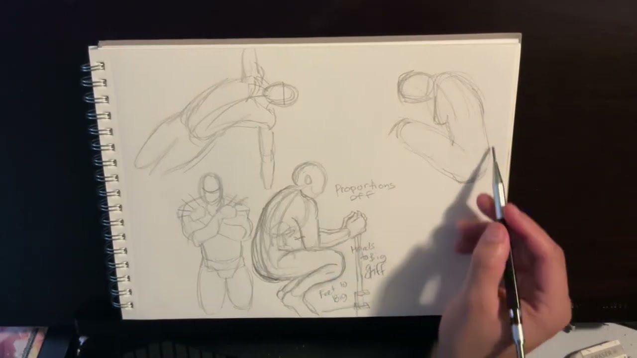 2-1-26 Gesture Drawing Practice!