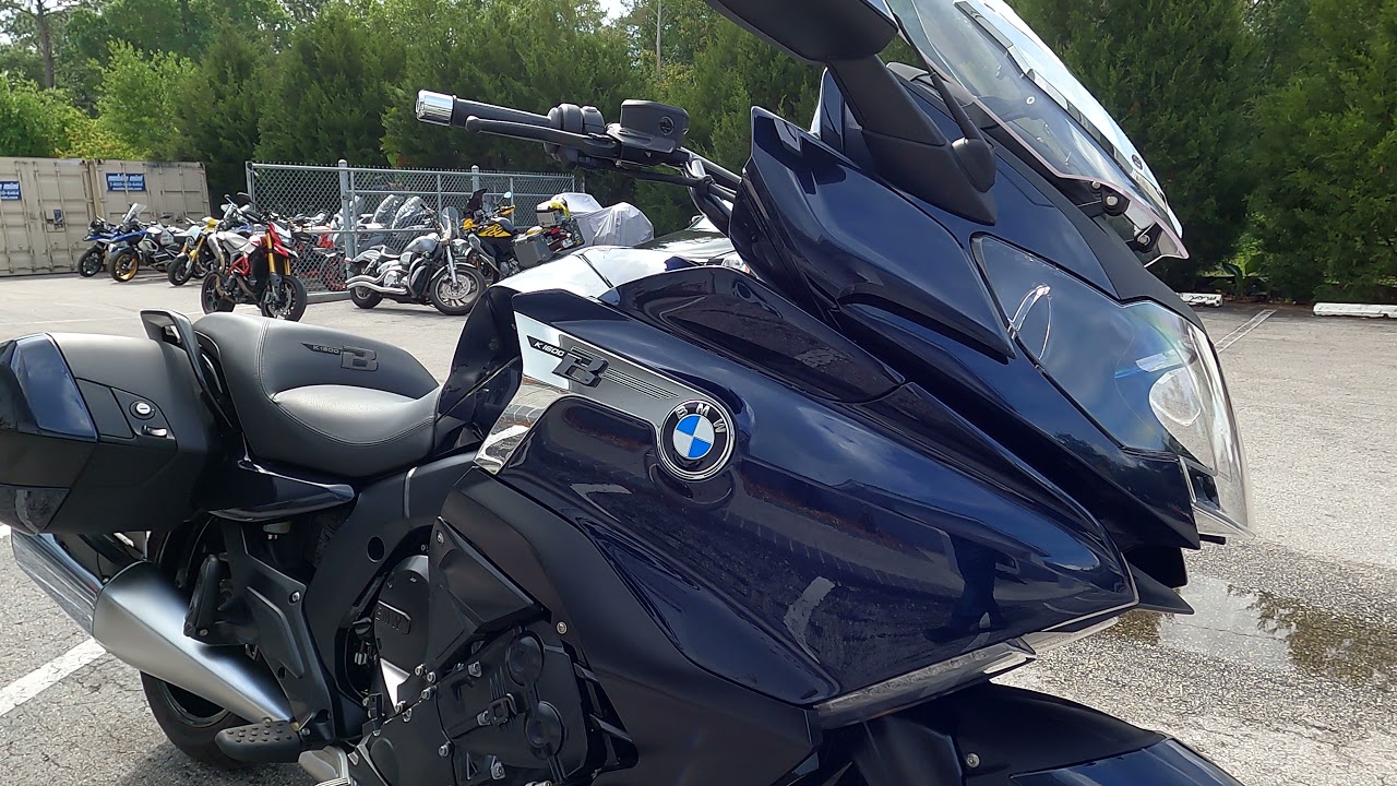 2019 BMW K 1600 B In Imperial Blue Metallic Walk Around At Euro Cycles of Tampa Bay