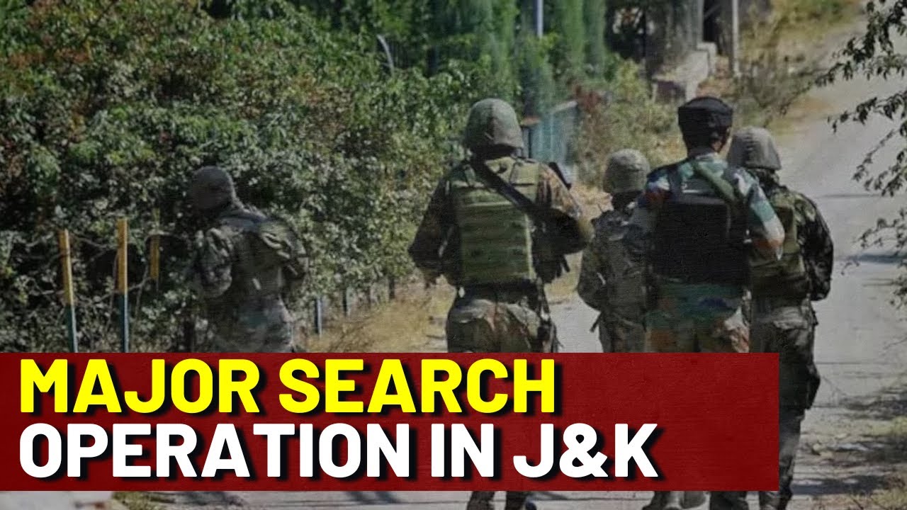 3 Suspected Terrorists Seen: Security Forces Launch Operation In Kathua