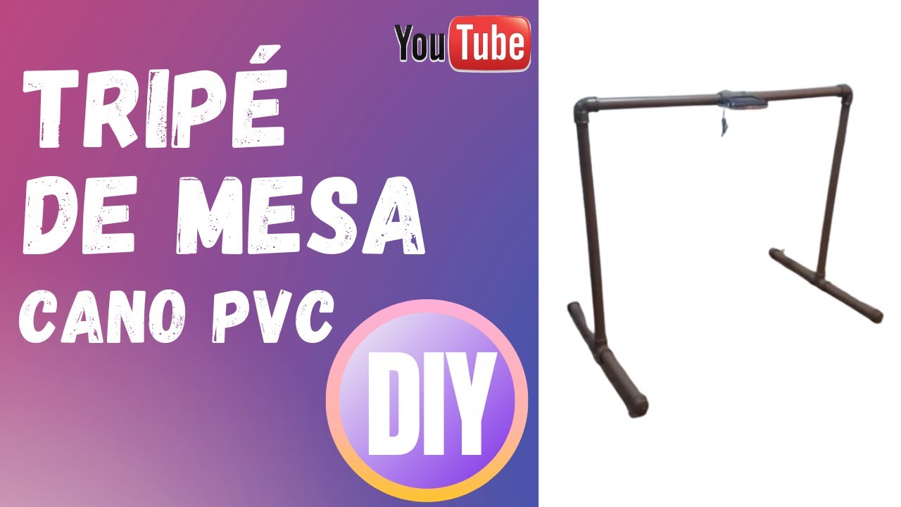 ✔️Trip&eacute; De Mesa PVC Para Gravar V&iacute;deos (Suporte De C&acirc;meras)