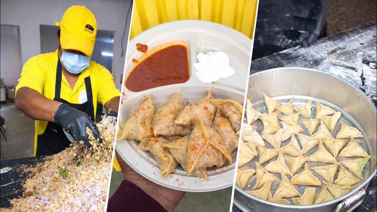 Inside a Restaurant Making Thousands of Momos | North Indian Bulk Cooking Process
