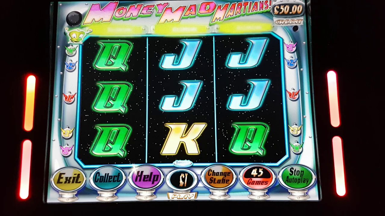 &pound;100 Jackpot Money Mad Martians
