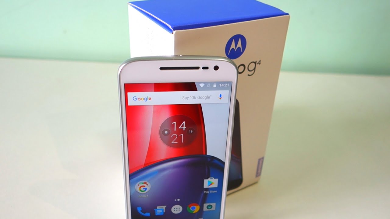 Motorola Moto G4 PLUS (White) Unboxing and Initial Impressions!