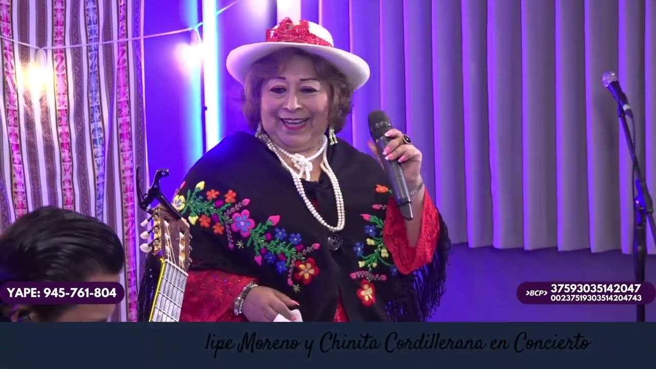 NADIE SABE LO QUE TIENE (Huayno de Ancash) - FELIPE MORENO Y CHINITA CORDILLERANA