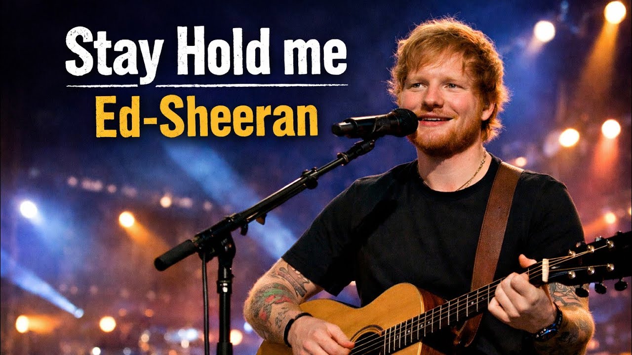 Ed-sheeran – Hold Me (Official Lyric Video) – Emotional Acoustic Love Song | Soulful Romantic Ballad