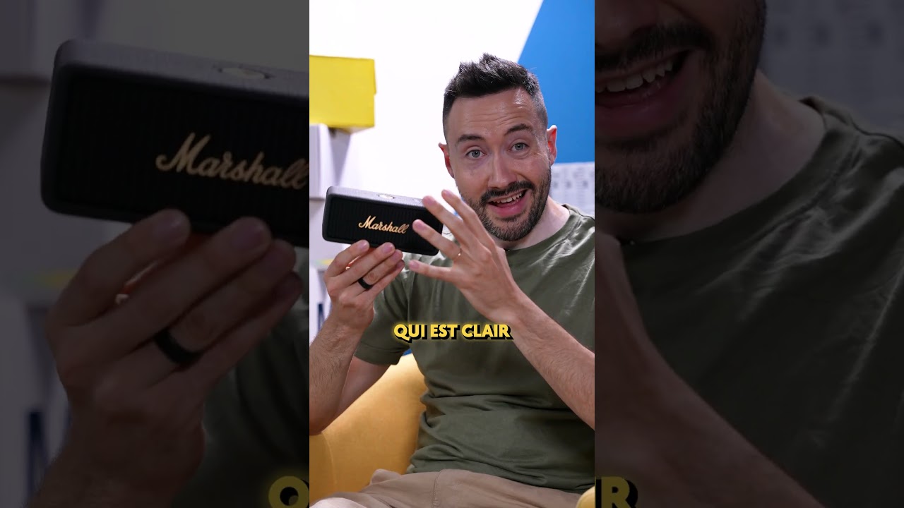 Une petite enceinte puissante et ultra styl&eacute;e ! #tech