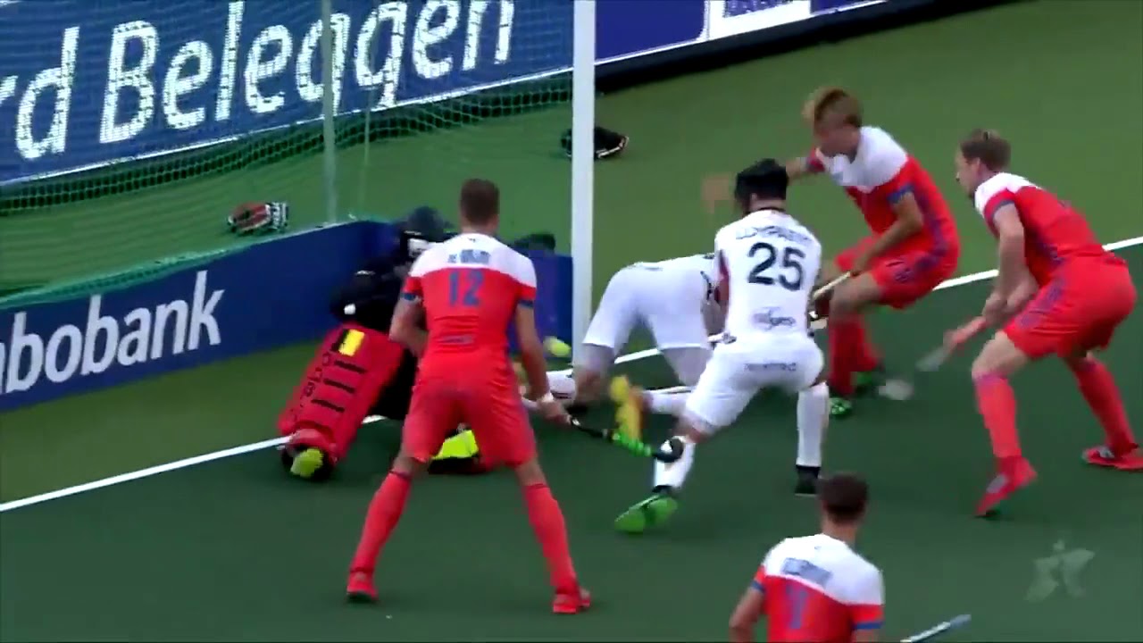 Belgium v Netherlands   Mens Rabo EuroHockey Championships   Match Highlights