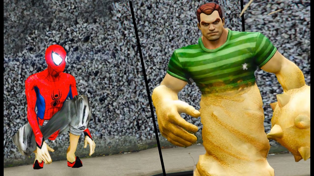 SPIDERMAN INDIA VS SANDMAN -EPIC BATTLE