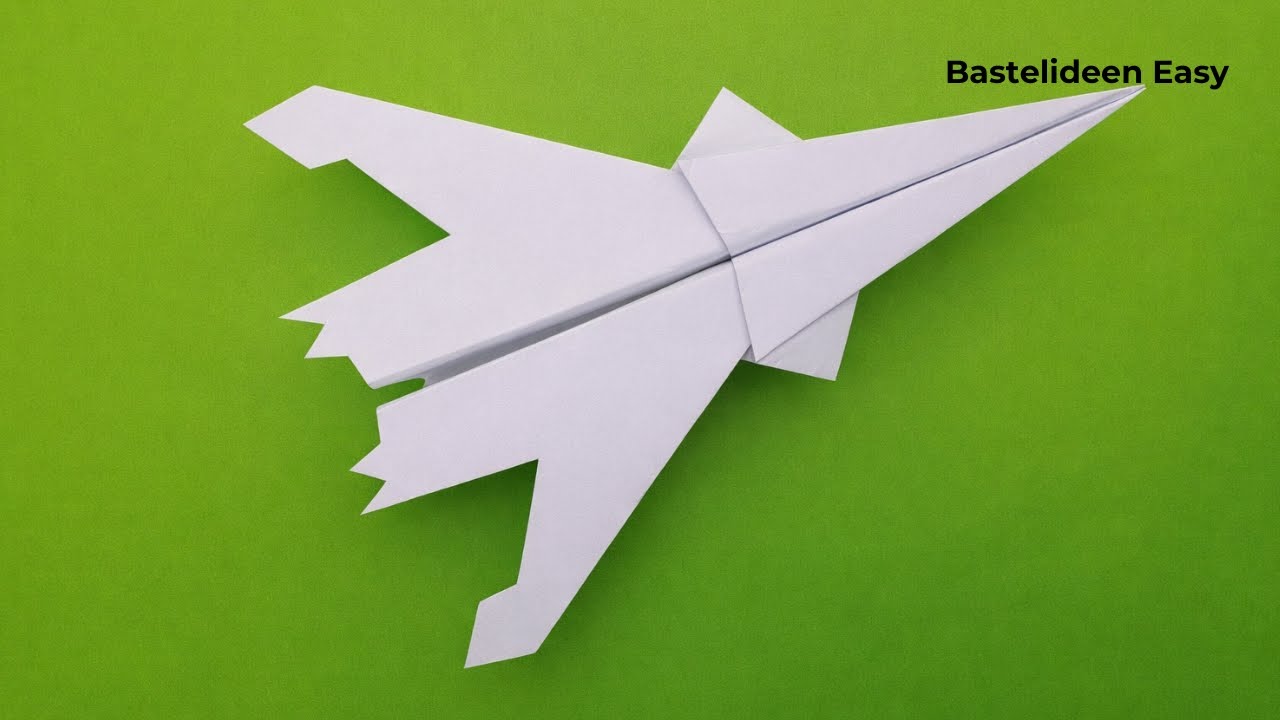 Origami Papierflieger für Anfänger