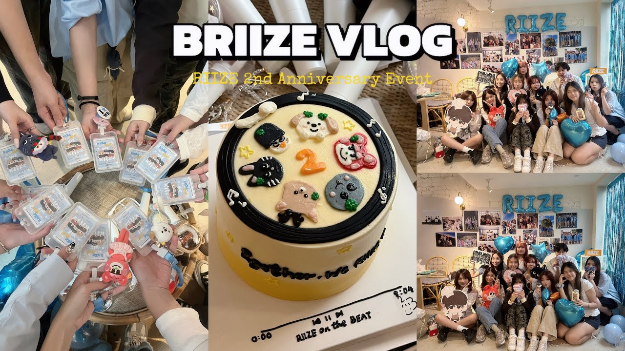 【BRIIZE VLOG】 RIIZE 2nd ANNIVERSARY EVENT IN KL🇲🇾| event crew | nmixx k-wave concert
