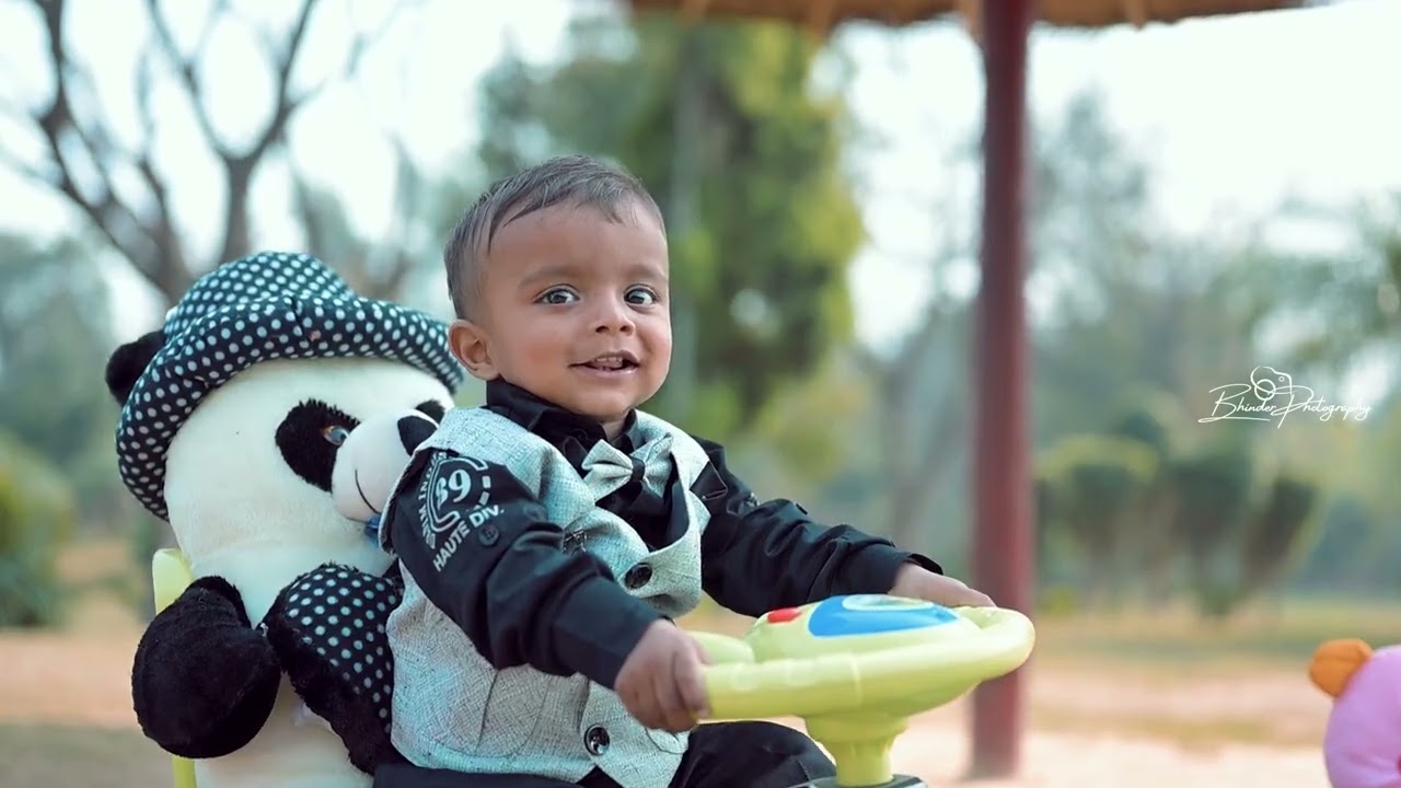 Sachin Bansal / A Cute Baby Boy / 1st Birthday Shoot 2026 / Bhinder Photography Mansa 98729-40020
