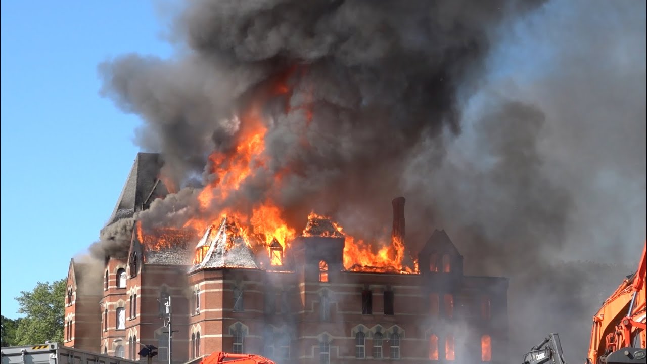 Fairview Fire District Multi-Alarm Working Structure Fire - Hudson River Psych Center 6/3/26