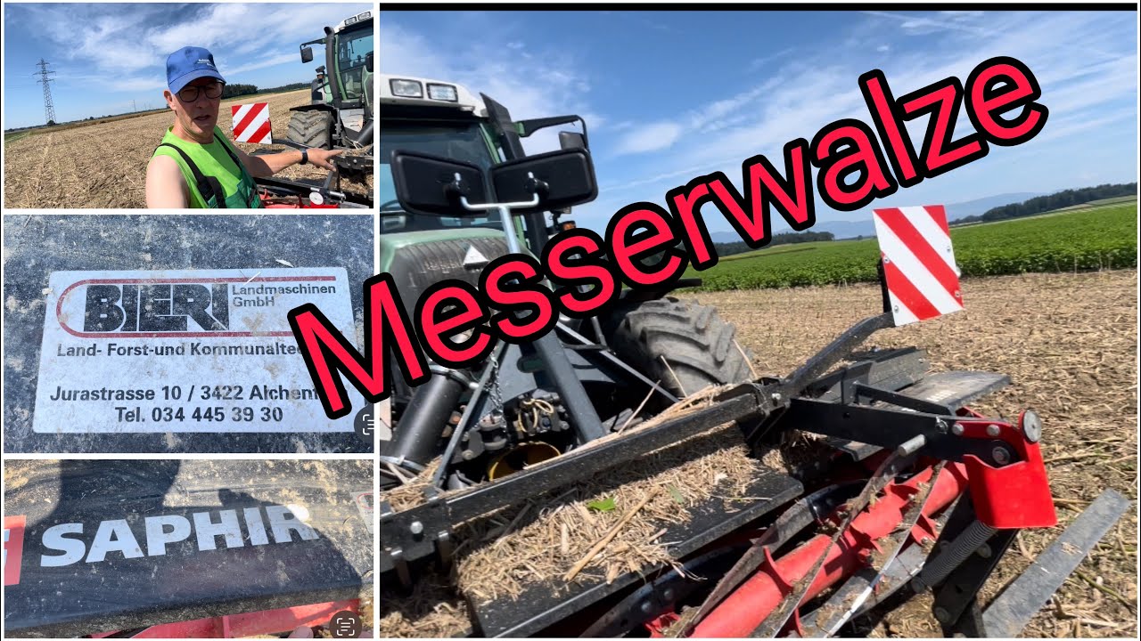 Neue Saphir Messerwalze
