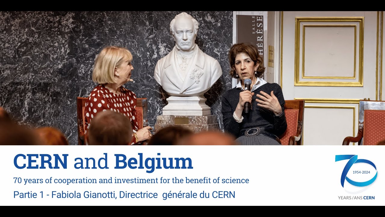 CERN 70 ans : Fabiola Gianotti, Directrice générale du CERN
