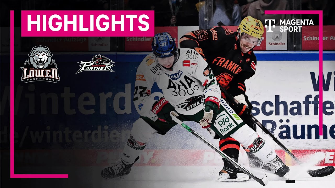 L&ouml;wen Frankfurt - Augsburger Panther | PENNY DEL | MAGENTA SPORT