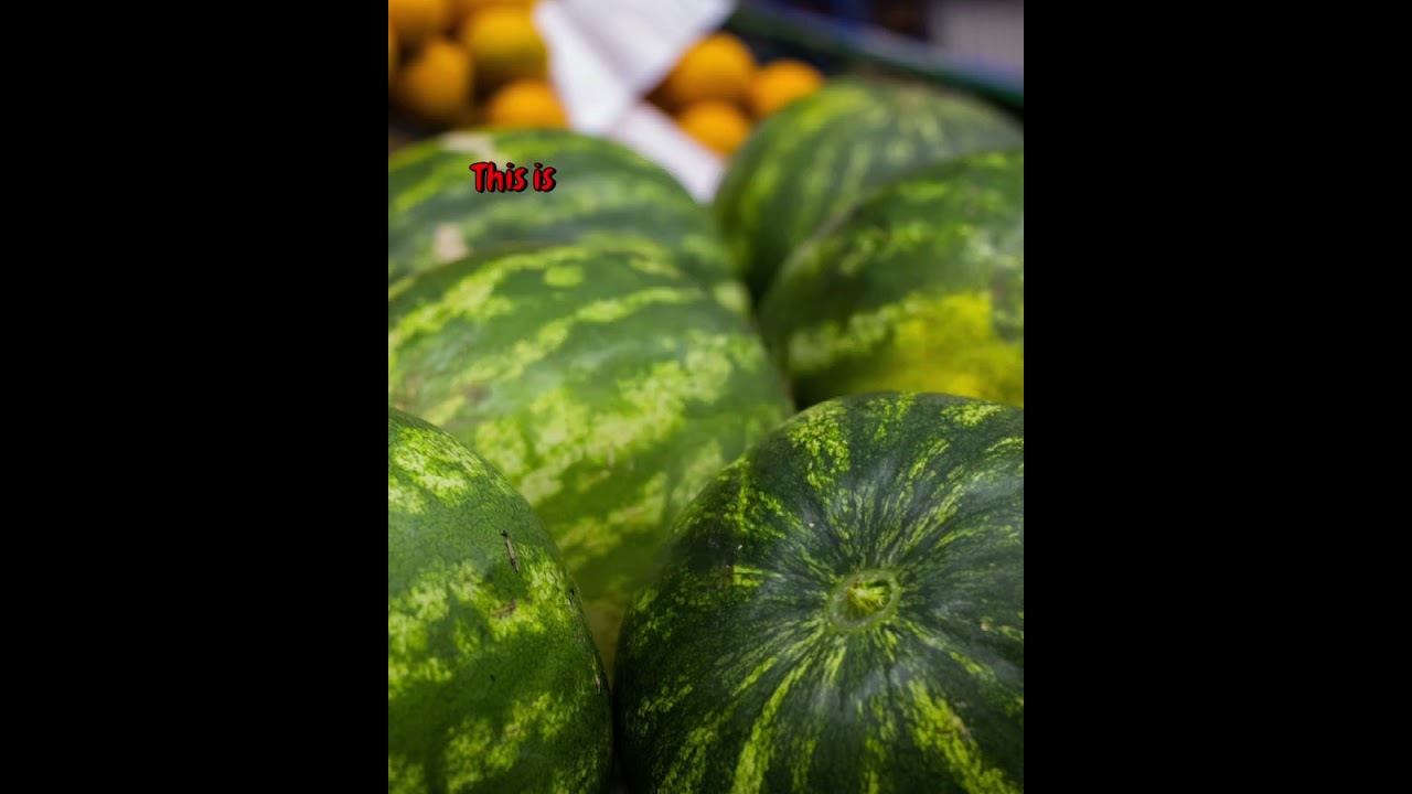 A guide for selecting a tasty and ripe watermelon. Picture in comments.