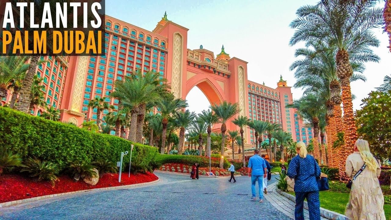 Atlantis The Palm Dubai Complete Walking Tour | 4K | Dubai Tourist Attraction