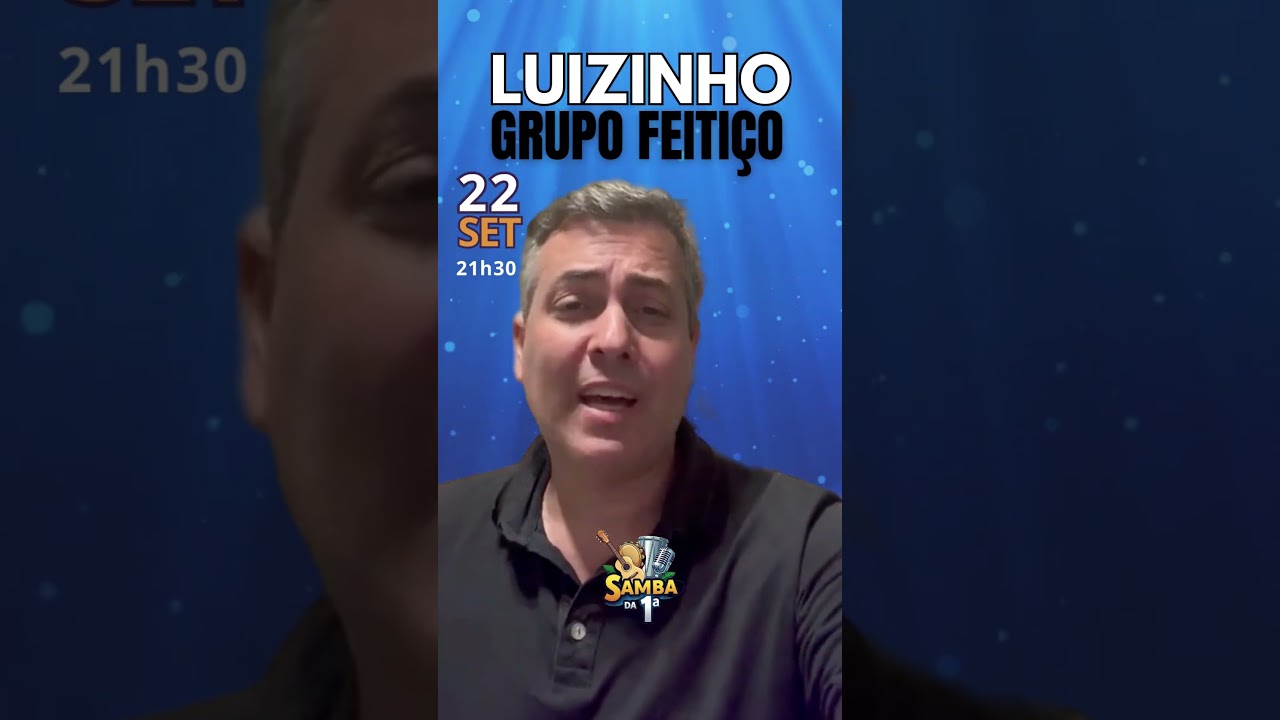 Luizinho Grupo Feiti&ccedil;o | Samba da Primeira #001  #samba #sambaspectacle #podcast #sambaraiz #m&uacute;sica