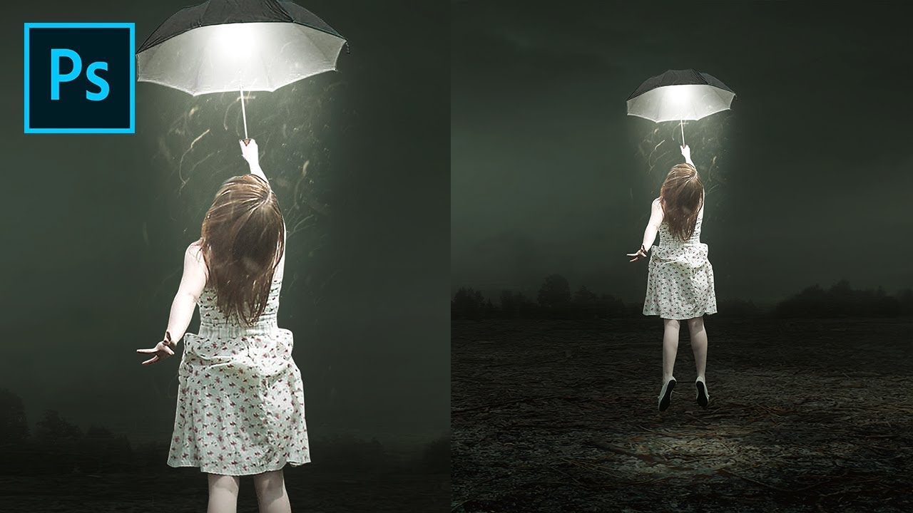 Take Me Flying - Photoshop Fantasy Manipulation Tutorial