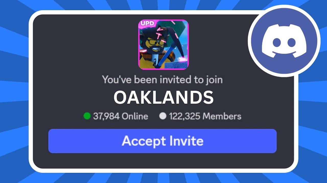 How to Join Oaklands Discord Server