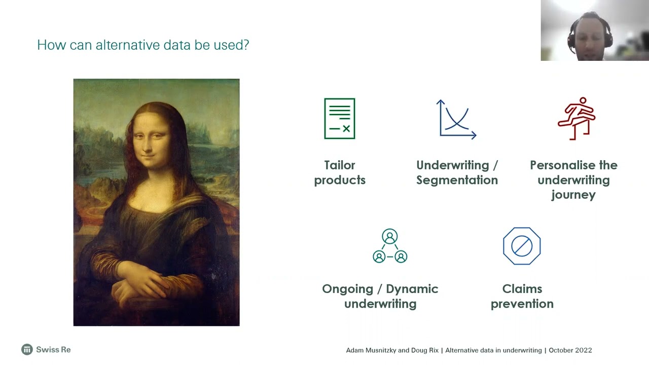 Alternative data - use case in life and health risk