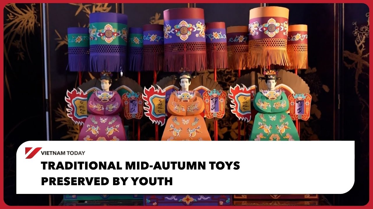 Традиционные игрушки середины осени, сохраненные молодежью | Vietnam Today