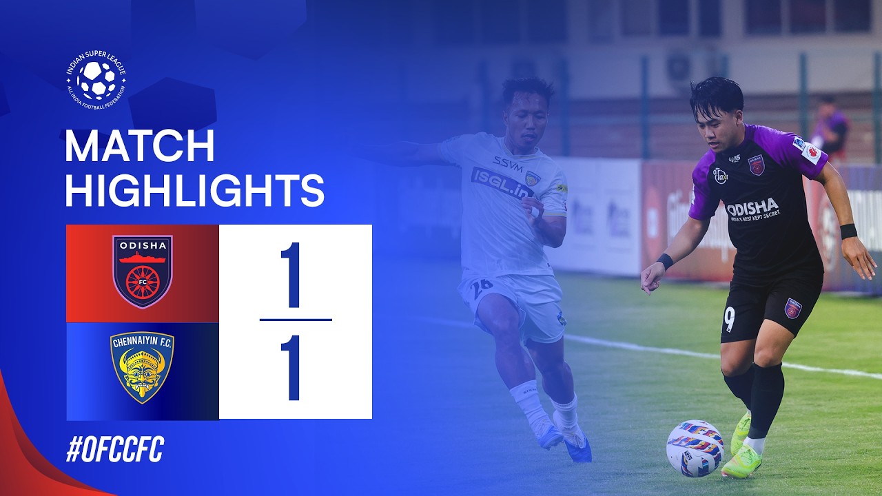 GW 3 Highlights | Odisha FC 1-1 Chennaiyin FC | ISL 12