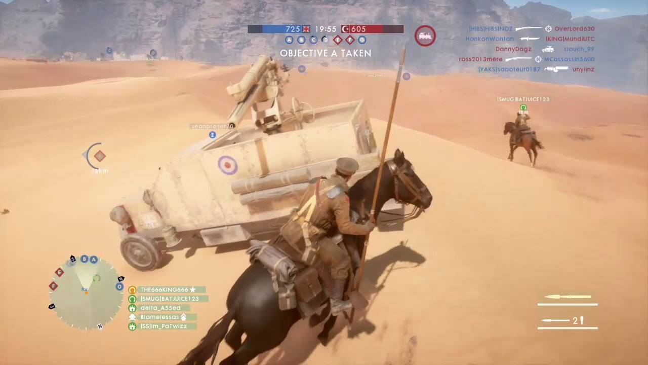 BF1 horse double team