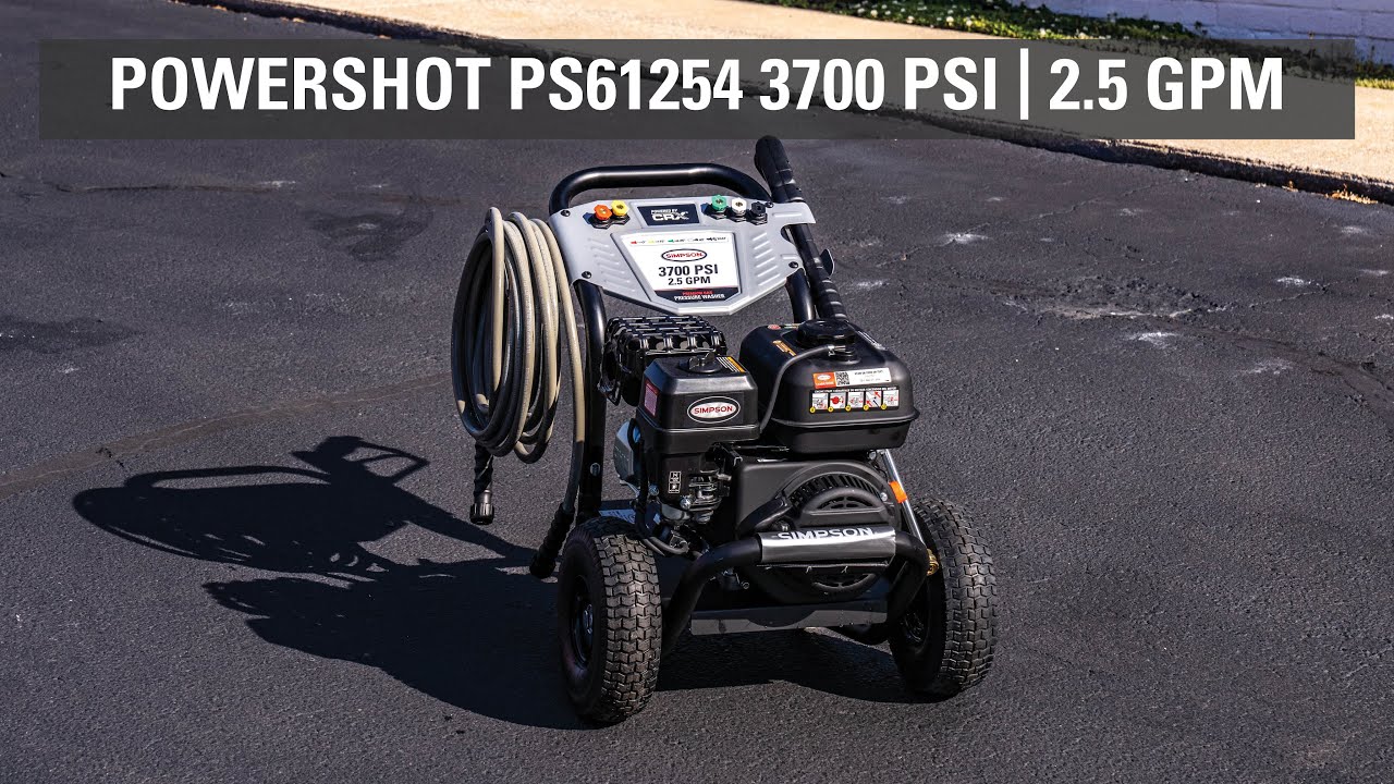PowerShot PS61254 49-State 3700 PSI at 2.5 GPM