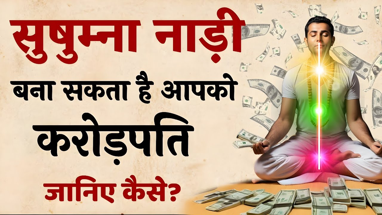सुषुम्ना नाड़ी कैसे आपके भाग्य बदलने में help करता है? | How To Attract Money | SaaTwik