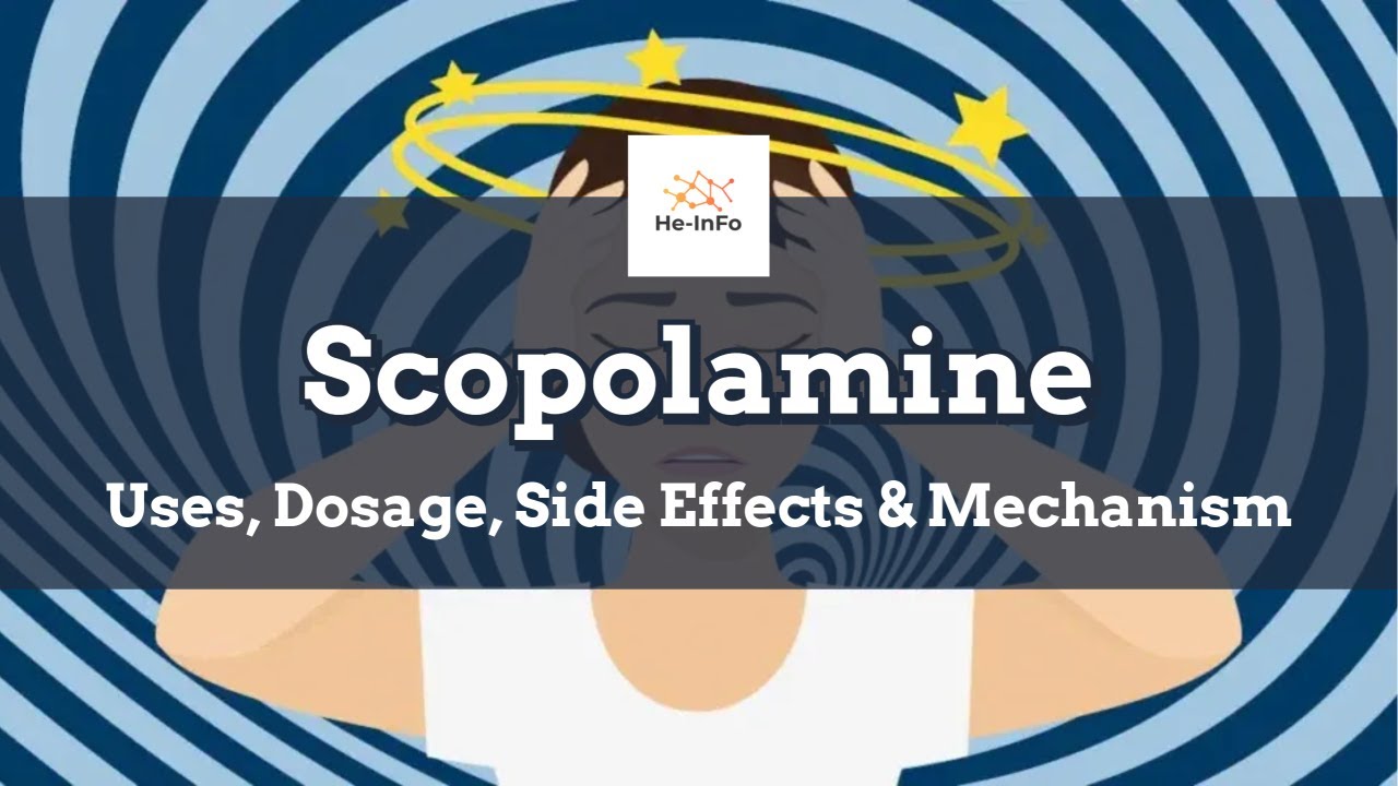 #scopolamine | Uses, Dosage, Side Effects & Mechanism | Transdermscop