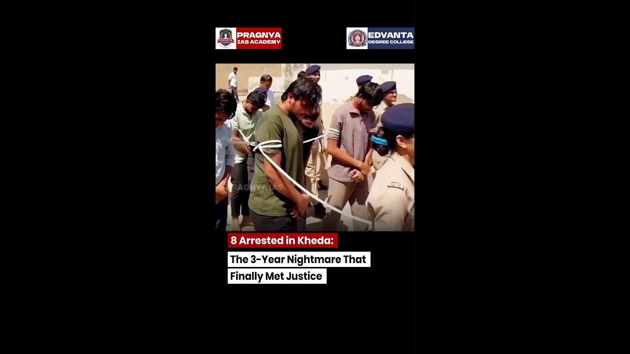 Justice for Kheda: 8 Arrested in Gujarat Minor Case | Full Investigation & Police Update
