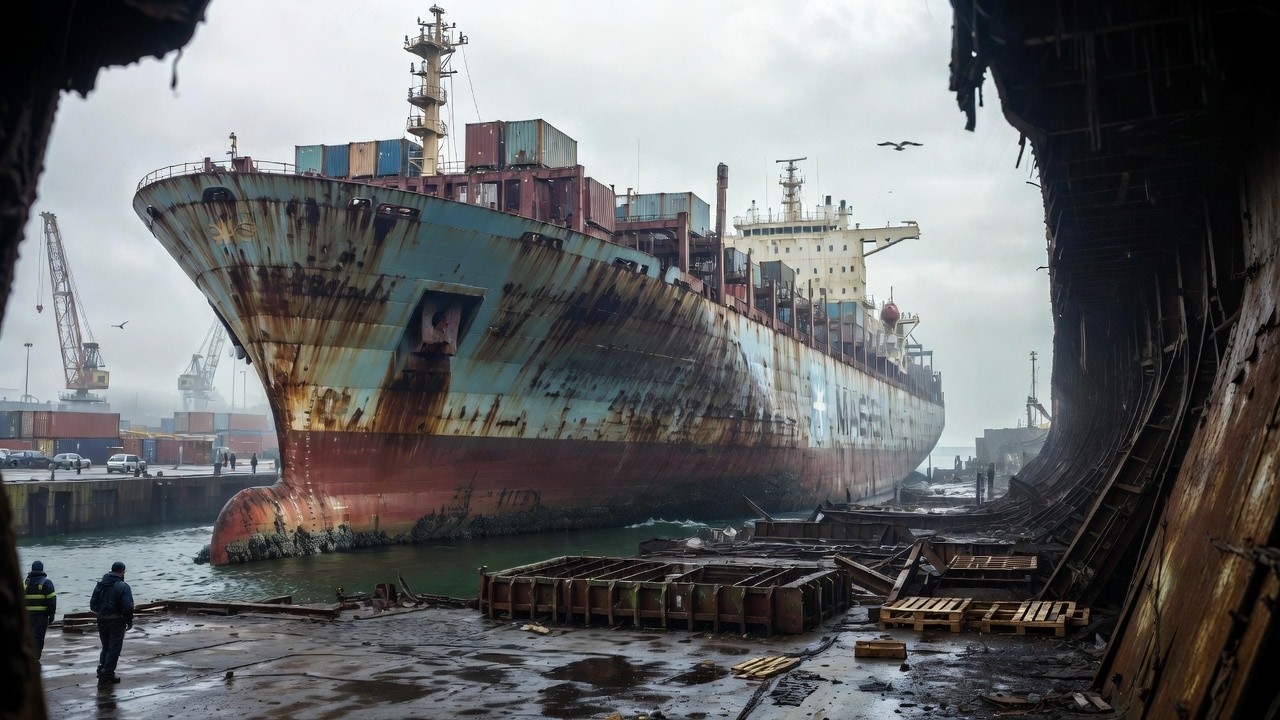 I Bought a $700M Abandoned Maersk Ship for $1 and Brought It Back to Life