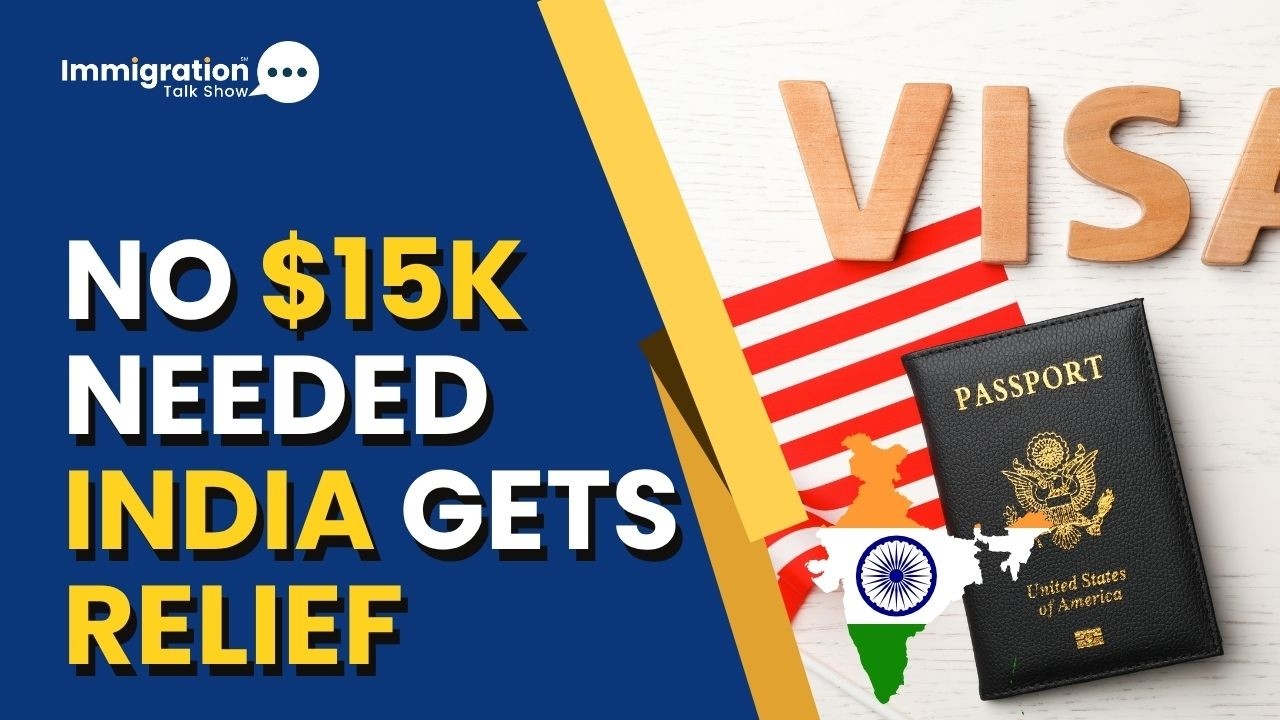 Отмена залога в размере 15 000 долларов США для граждан Индии, желающих получить визу: большое об...