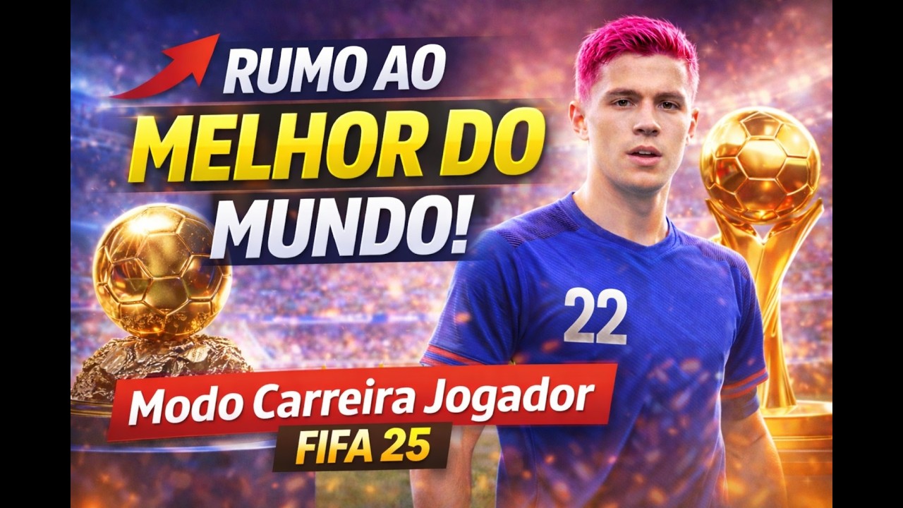 RUMO AO MELHOR DO MUNDO! Modo Carreira Jogador FIFA 25 #1