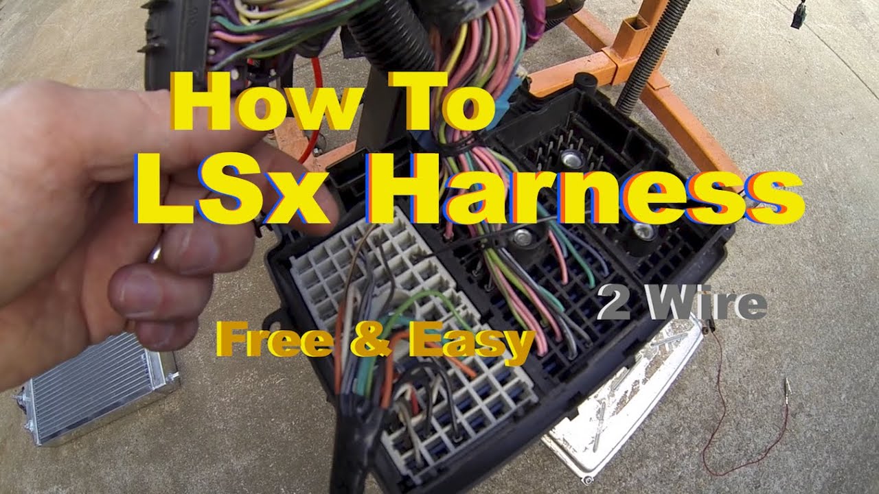 LSx Swap Harness: как просто и бесплатно сделать своими руками на испытательном стенде