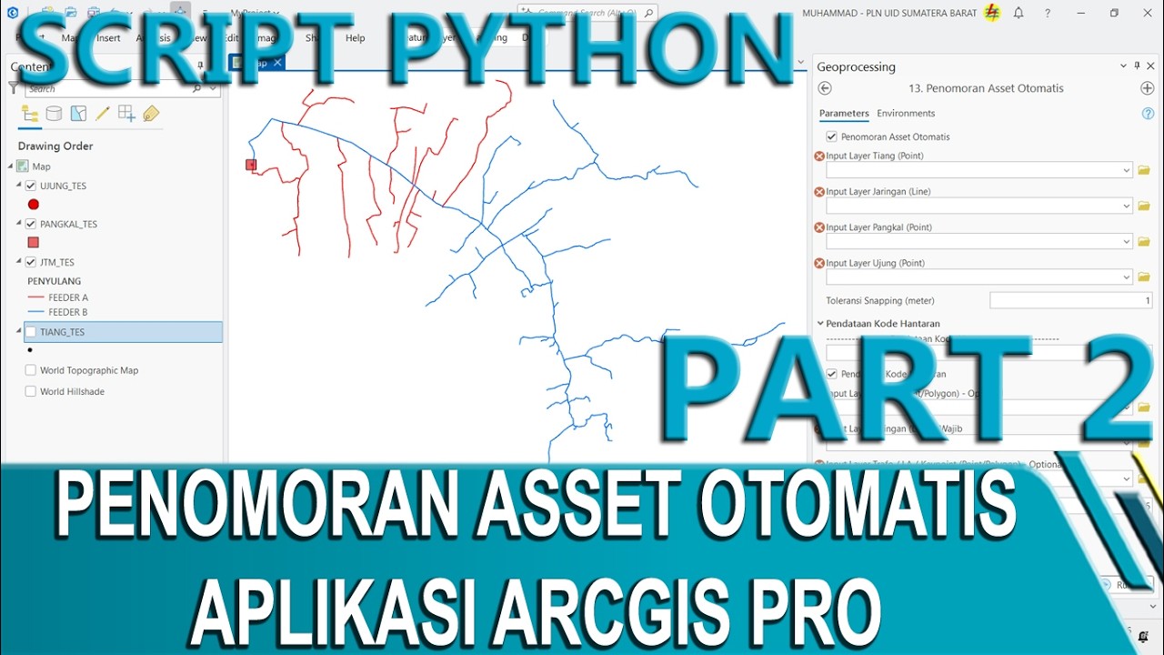 Penomoran Asset Otomatis  Part 2 | ArcGIS Pro | Tools | Script Python | Update Deskripsi Asset ||