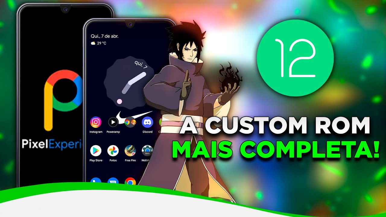 A CUSTOM ROM MAIS COMPLETA PARA O GALAXY A20 | Pixel Experience 12.1