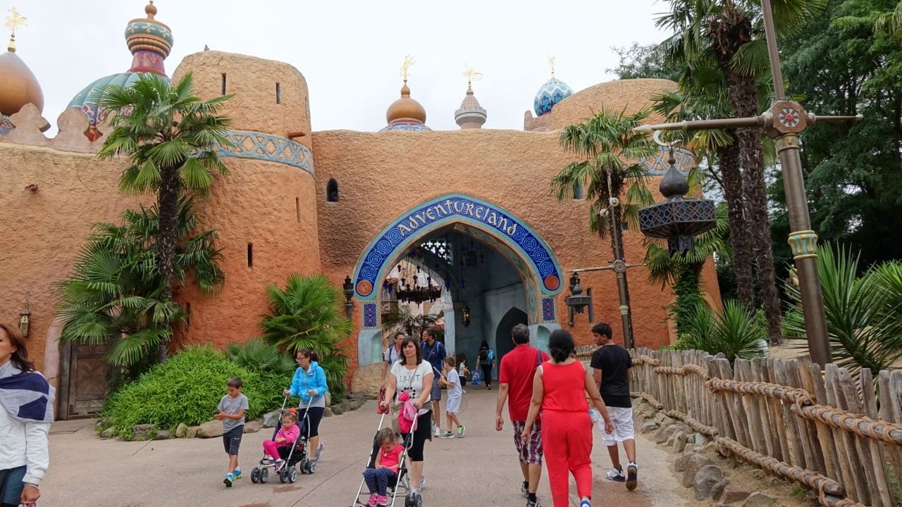 Disneyland Paris Adventureland attractions